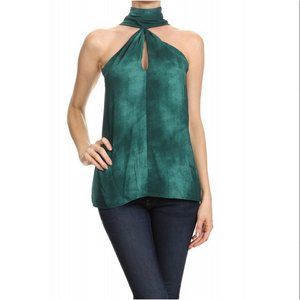 Ariella Top in Navy Cotton Blend main image 0